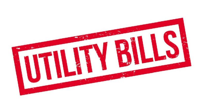 utility bills stamp
