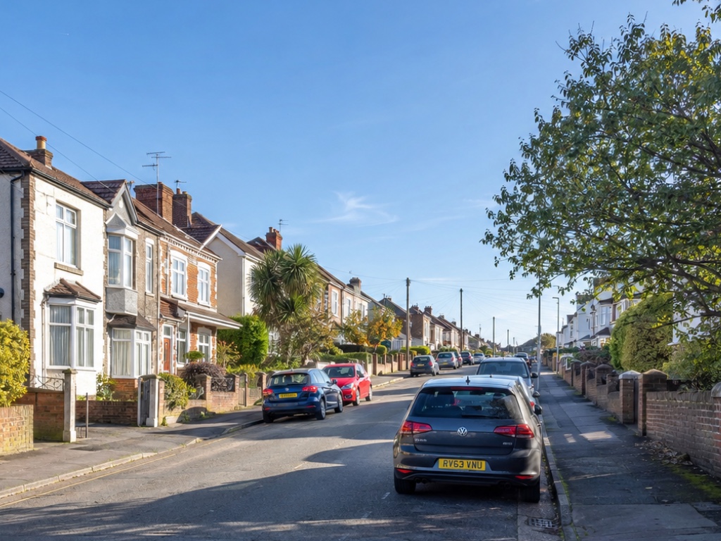 an image of a typical street in avonmouth